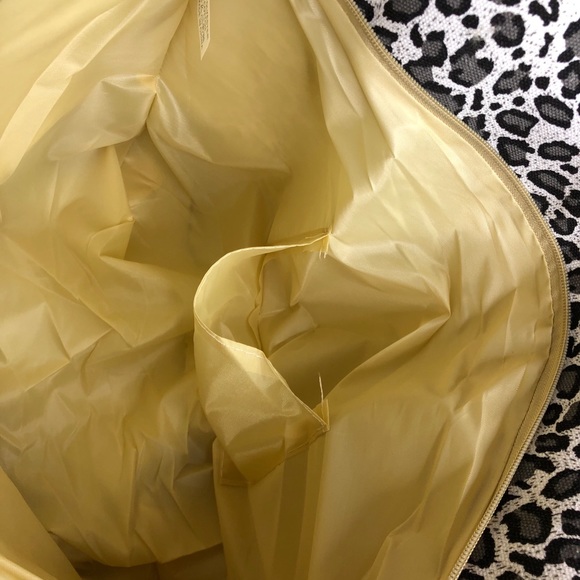 Leopard Print Large Canvas Tote - Picture 8 of 9